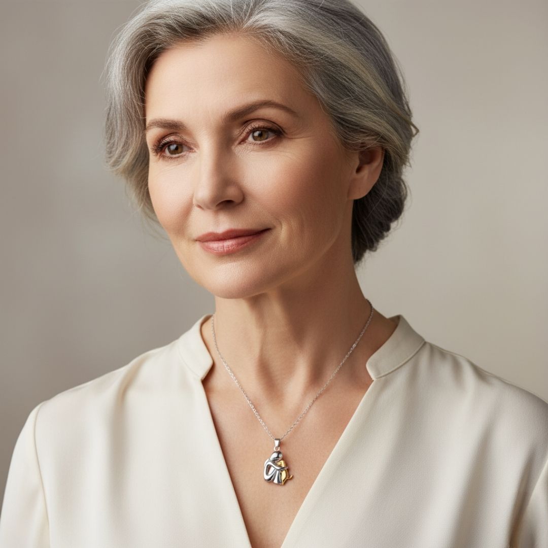 Olivia™ - Collar con colgante en forma de perro