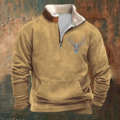 Pierre – Suéter con Cremallera de un Cuarto