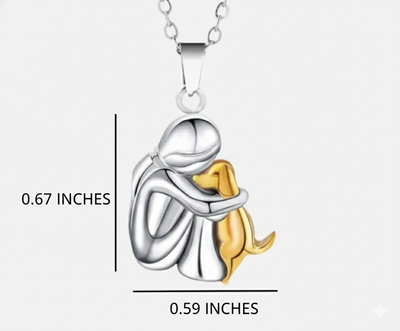 Olivia™ - Collar con colgante en forma de perro