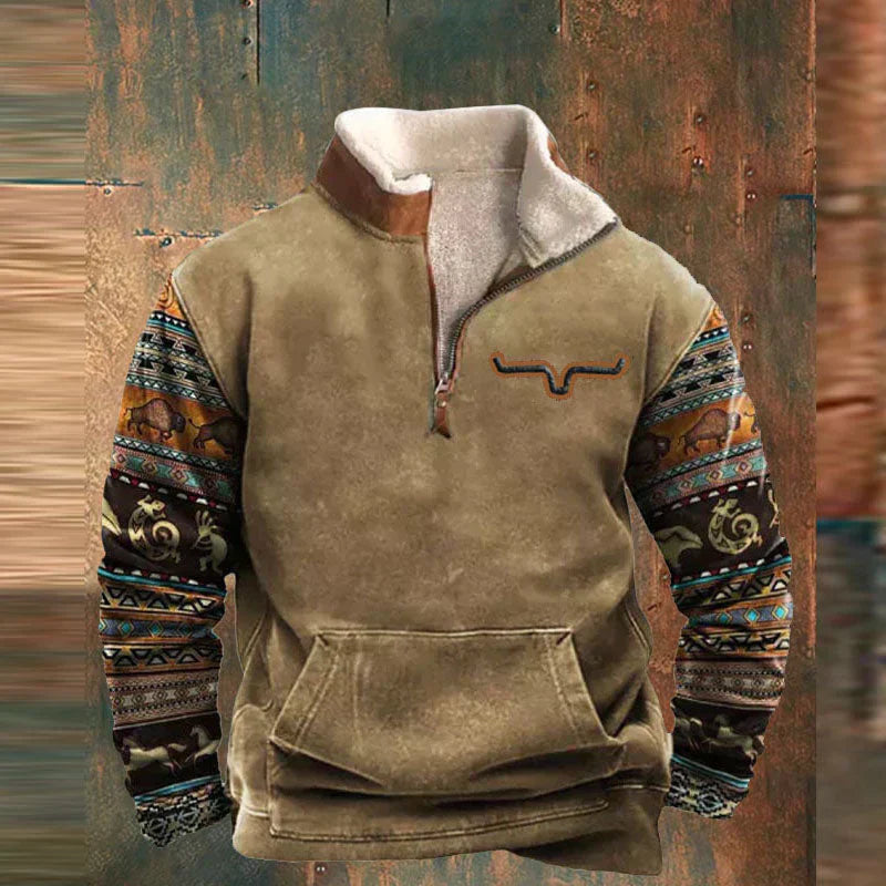 Roman™ | Sudadera con capucha y cremallera