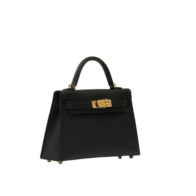 Amara | Bolso negro con detalles dorados